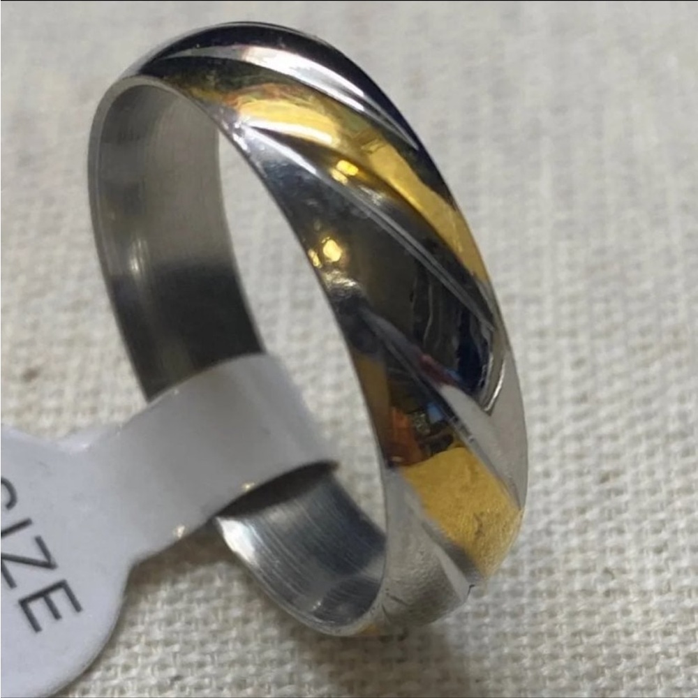 Stainless steel ring size 12
